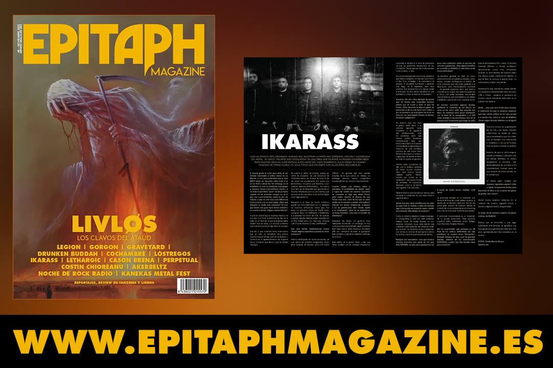 ikarasscvlt's tweet photo. Thanks to the people of Epitaph Magazine for including us in their latest issue and for the work they do, you can find them on their website!! Thank you!!    https://t.co/1Muta6cGI6 https://t.co/nYw6HyO0Pq