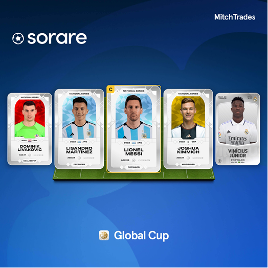 I updated my <a href="/Sorare/">Sorare</a> lineup for the Global Cup, what we thinking?👀

We also got some amazing prizes for our private League which include 1 signed Jersey and 10 tickets to football games!🎁

So make sure to join our League, its completely free 2 play!
sorare.pxf.io/MitchyDuckLeag… #ad