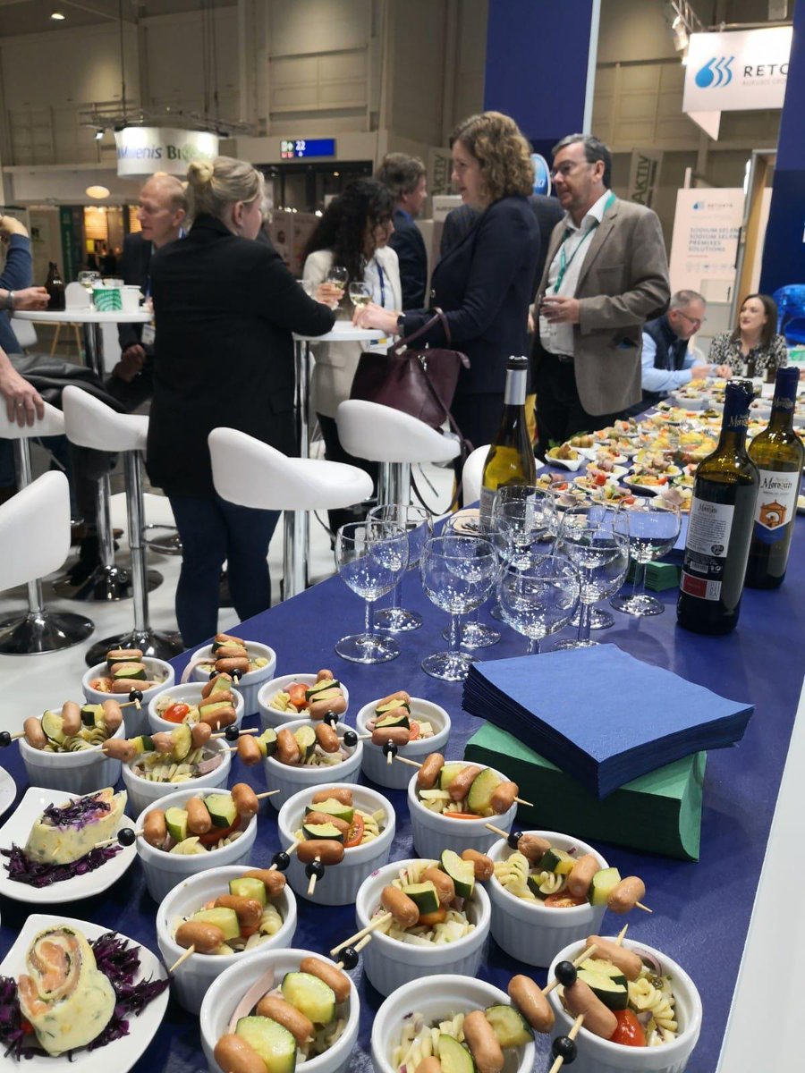 ABVista's tweet photo. What a great first day at EuroTier!

In partnership with our German distributor, @Dr_Eckel,  we hosted a Happy Hour event for delegates at our stand (Hall 20, Stand C20). 

Danke to everyone who came along — our team are ready to carry the conversations on today!

#EuroTier2022 https://t.co/422ZcSEhct