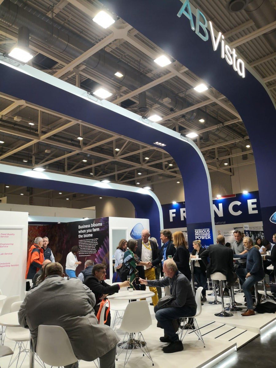 ABVista's tweet photo. What a great first day at EuroTier!

In partnership with our German distributor, @Dr_Eckel,  we hosted a Happy Hour event for delegates at our stand (Hall 20, Stand C20). 

Danke to everyone who came along — our team are ready to carry the conversations on today!

#EuroTier2022 https://t.co/422ZcSEhct