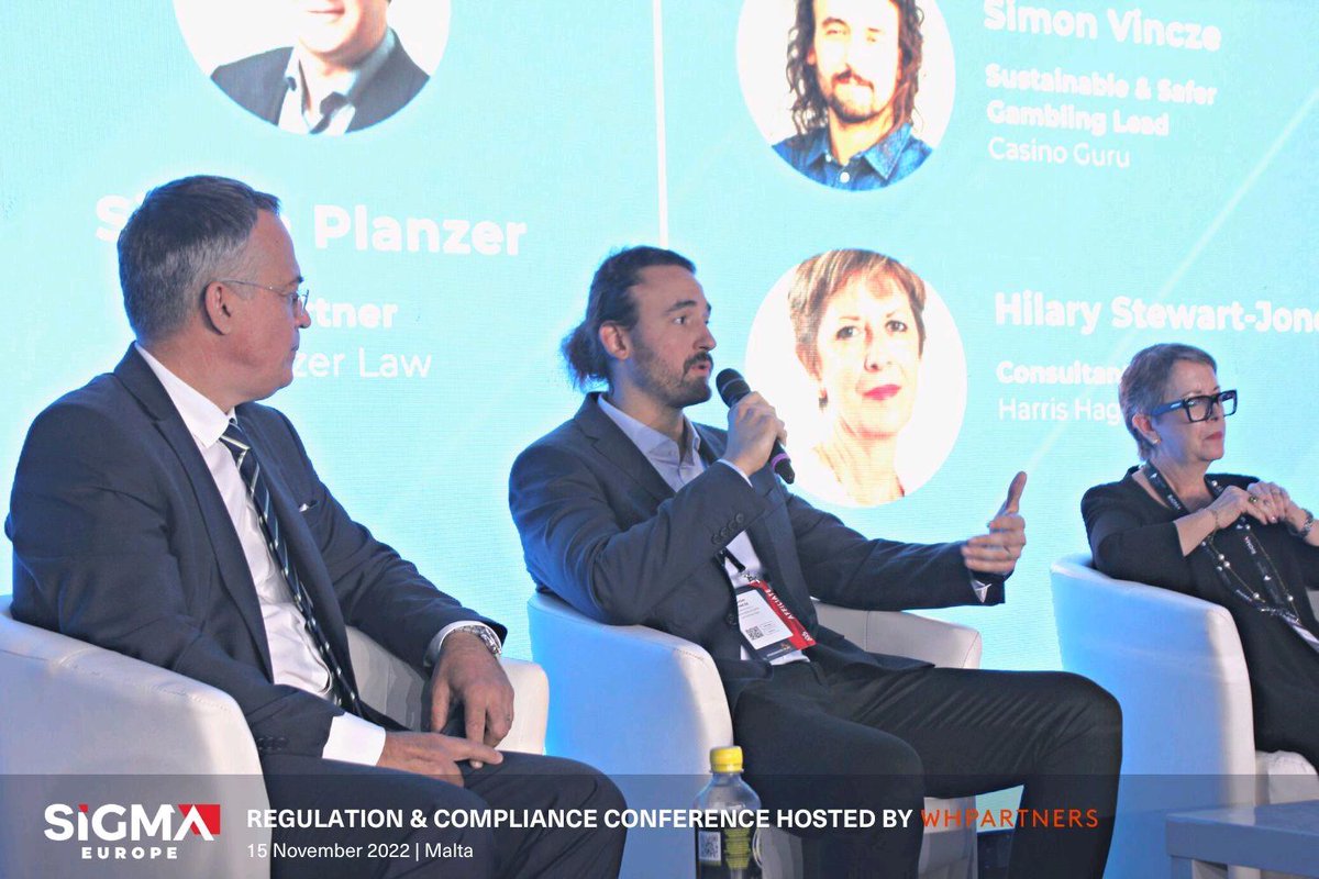 CasinoGuruTweet's tweet photo. Again we joined a discussion panel about one of the most important topics "Responsible gaming &amp; sustainable business development practices - can growth and responsibility ever be reconciled?"

#malta2022 #sigmamalta22 #sigma22 #casinoguru
#onlinecasino #onlinecasinos #safe https://t.co/nUlbuqXu1g