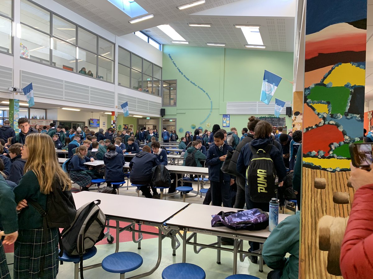 First school visit during General Assembly in Ireland was excellent!