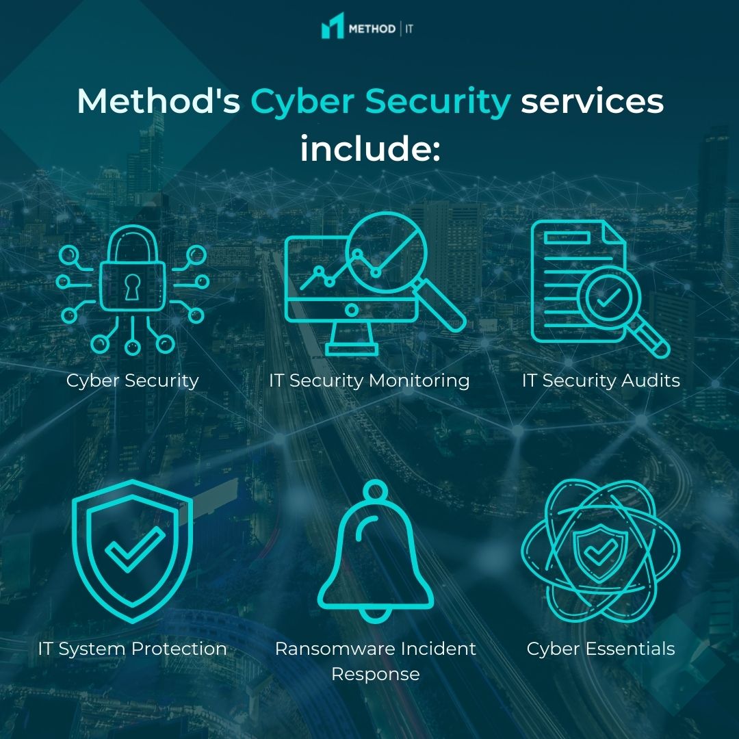 MethodITUK's tweet photo. Youβve worked too hard to grow your business and build an excellent reputation to let cybersecurity breaches jeopardise everything.
Find out how you can protect your business here: https://t.co/luxILGq6Ph
#MethodIT #IT #CyberSecurity #Technology #Data #Security #ITProtection https://t.co/UjkgnVwZTY