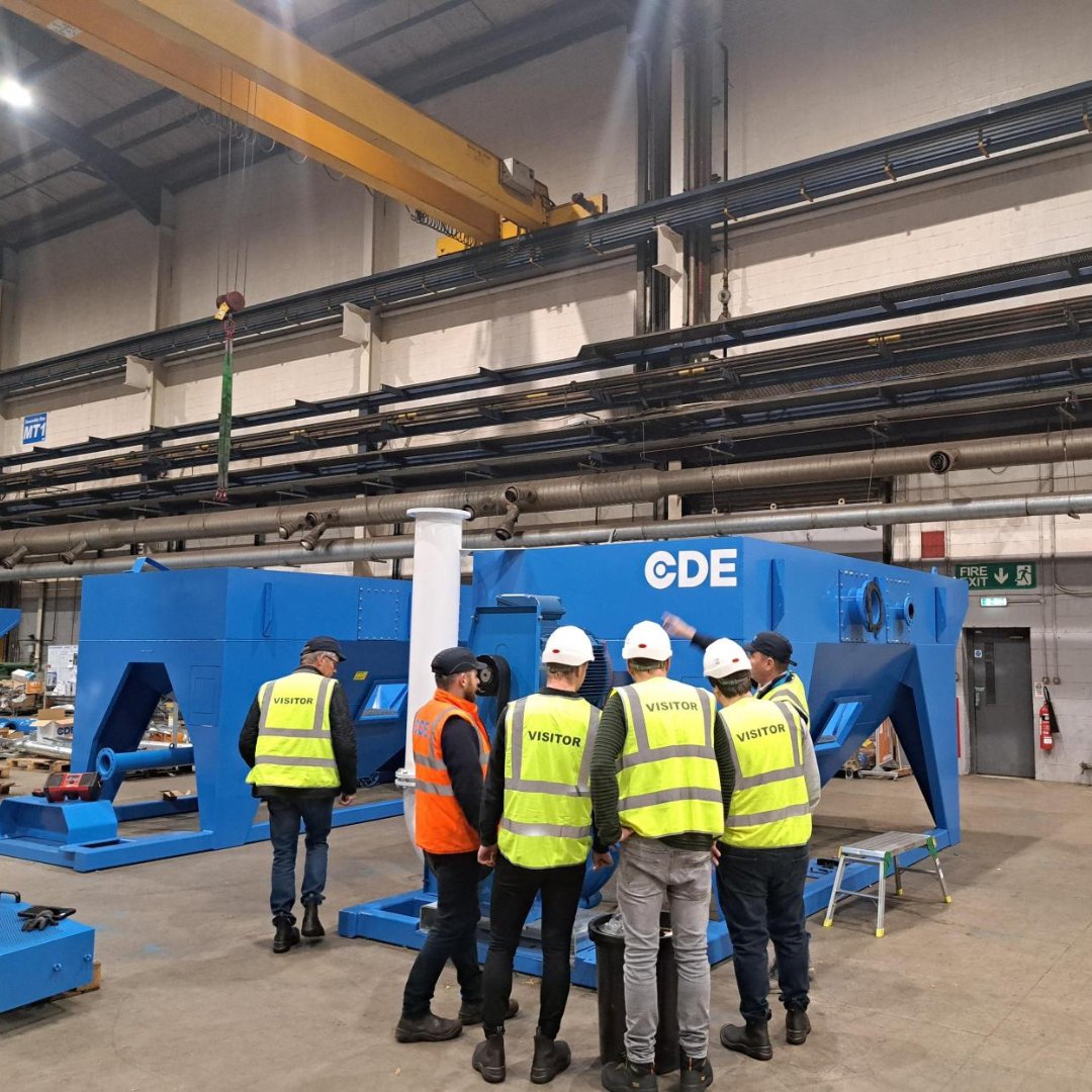 cdegroup's tweet photo. It was great to welcome Swedish company Roma Grus to CDE HQ last week. Roma Grus have invested in a 140tph waste recycling plant which will be commissioned next year.
We look forward to sharing more about this project in 2023.
Learn more: https://t.co/ajpJ6ErsXW
#30yearsofCDE https://t.co/itBYCRQBri