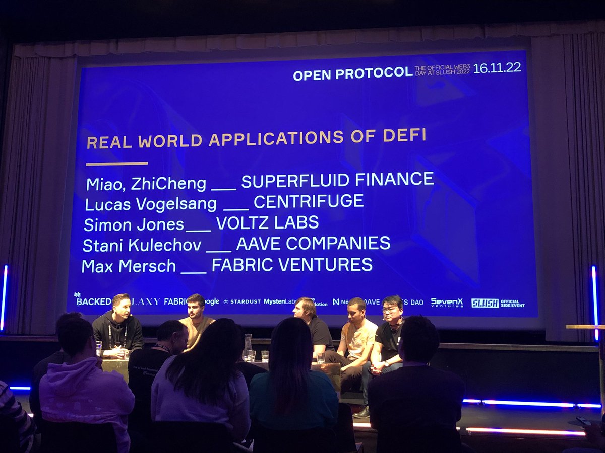 cont_davi's tweet photo. « Éducation is key to onboard people into #DeFi , away from the worst legacy disincentives of TradFi and CeFi » https://t.co/5vz9fWFNY1