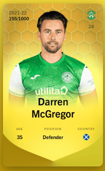 Aner39's tweet photo. Hello Everyone, 

I am giving away Darren McGregor who ever RT this post and joins my private league, 

RT 
Join here - https://t.co/m9JKPs9BHv
Comment your sorare user name 
No need to follow :) 

Will be anounced soon enough

#soraregiveaway #Sorare #Sorareglobalcup #Giveaways https://t.co/0pBEmEDET0