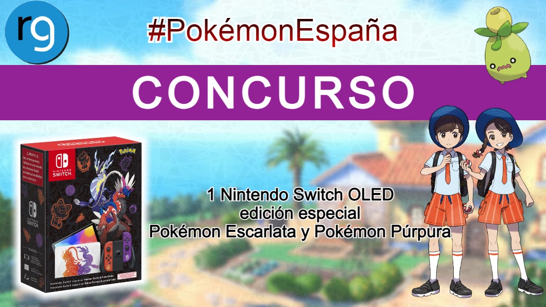 Sorteamos hoy, 18/11, una Switch OLED edición Pokémon Escarlata y Púrpura. 
☑ Sigue a <a href="/revogamers/">Revogamers</a>.
☑ Haz RT a este tweet.  
☑ Escribe un tweet mencionándonos con #PokémonEspaña en el que menciones a un amigo con el que recorrer Paldea.
Detalles en revogamers.net/noticias-w/con…