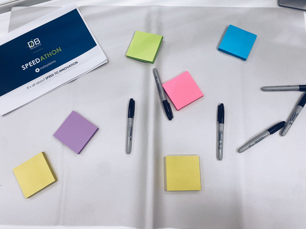 Back to our first in person <a href="/dbresults/">dbresults</a> #speedathon since the pandemic! Such a fun way to think of problems to solve, ideate and build a fully functioning app in less than 3 hours using <a href="/OutSystems/">OutSystems</a> #lowcode technology. Amazing work to all the teams 👏🏽 see you tomorrow Sydney!
