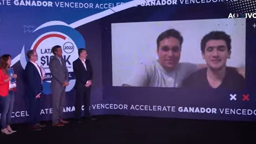 ¡Somos los ganadores de 100KLatam en la categoría Accelerate!  Muchas gracias <a href="/Latam100/">100KLatam</a> <a href="/ITBA/">ITBA</a>