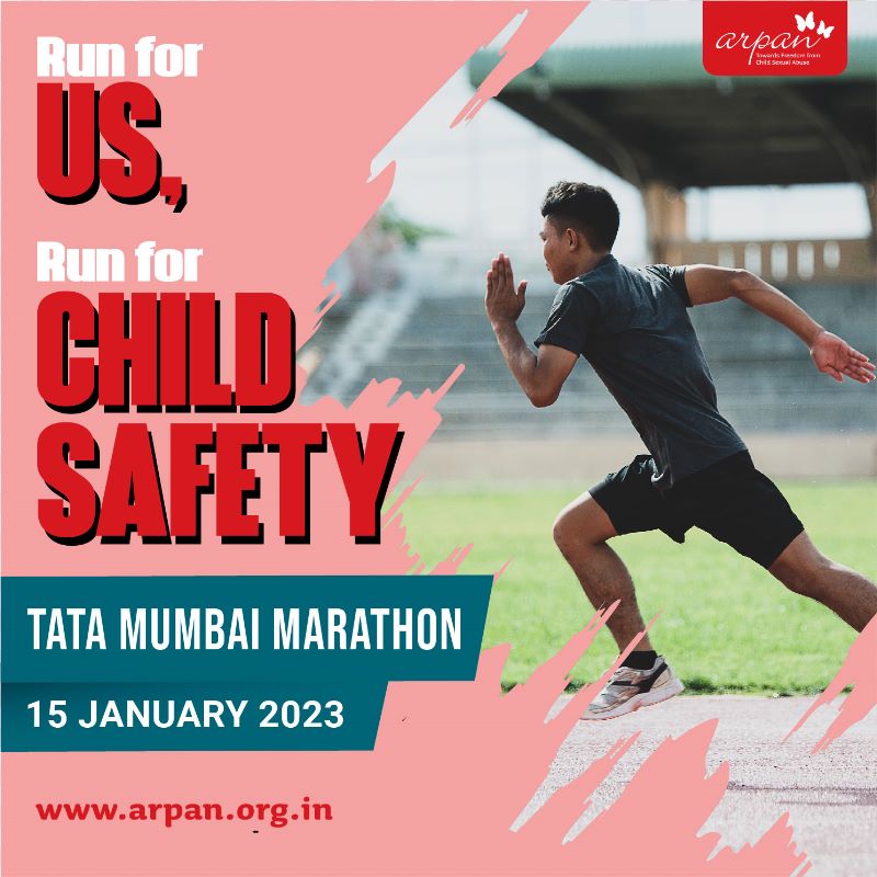 Arpan_CSA's tweet photo. Run for child safety; run for us!
Tata Mumbai Marathon is here, and we invite you to run to ensure efforts towards children's safety! DM us for marathon bibs OR call us at 8097554293!
#tatamumbaimarathon #marathon #runforhealth #runforfuture #runforthechildren #endcsa https://t.co/GYtdCsjwu1
