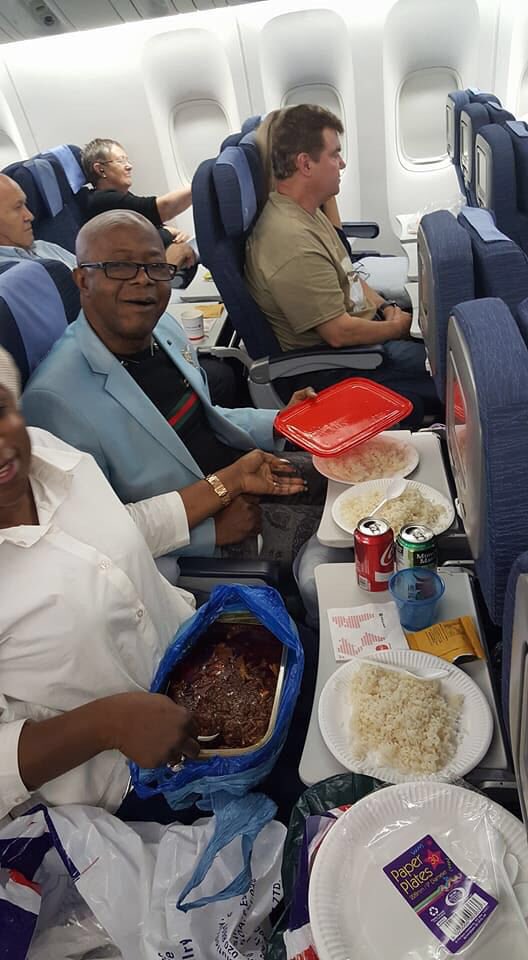 Global_Folder's tweet image. When your African parents know they are going to be served 2 tablespoons of tasteless rice on a 10 hour flight 😂