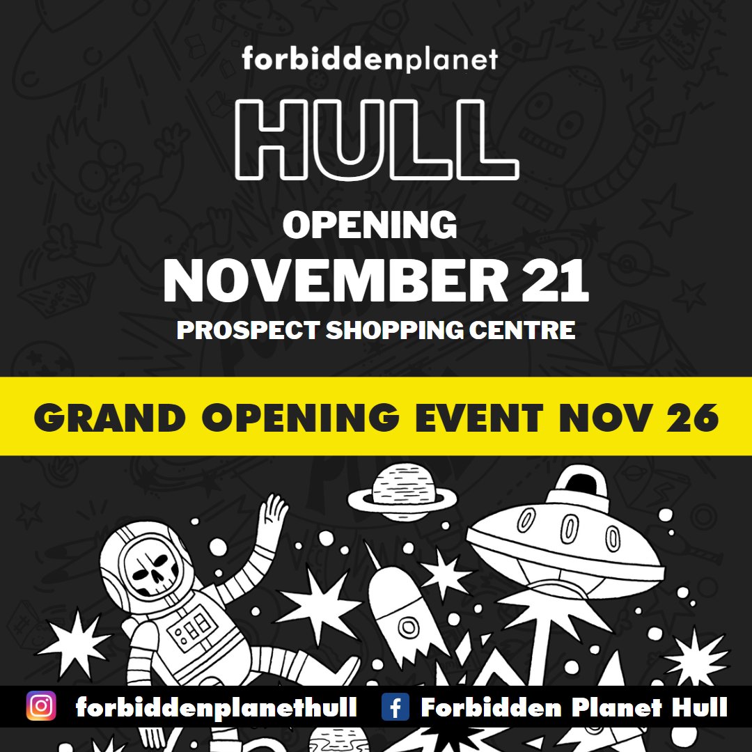 Forbidden Planet Hull tweet media