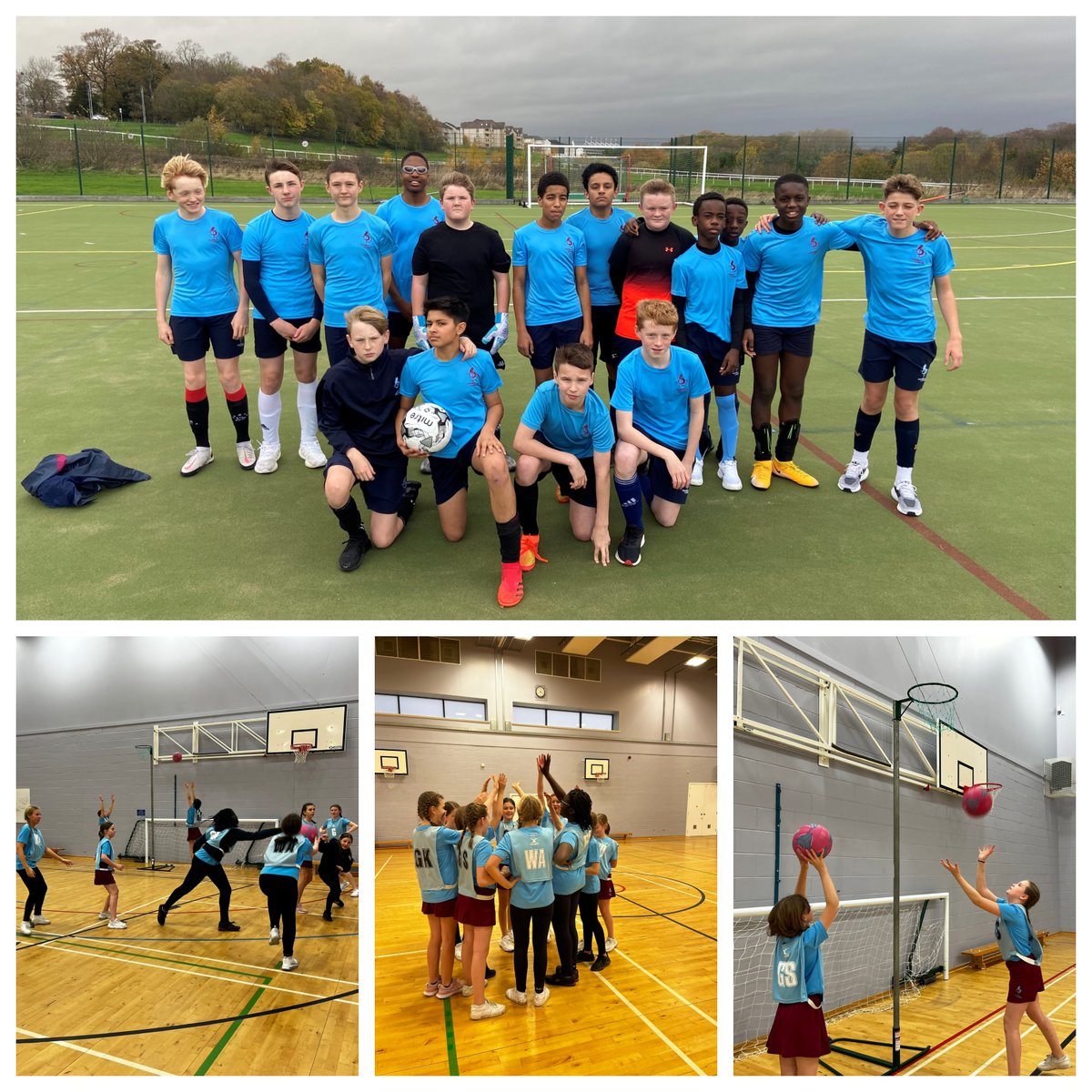 HC_Scotland's tweet photo. Sporting Update
Both our #HamiltonFootball under 14's and #HamiltonNetball S1 teams were in action this week. Please see our Facebook or Instagram pages for the full update. https://t.co/YsSbxo2RU4