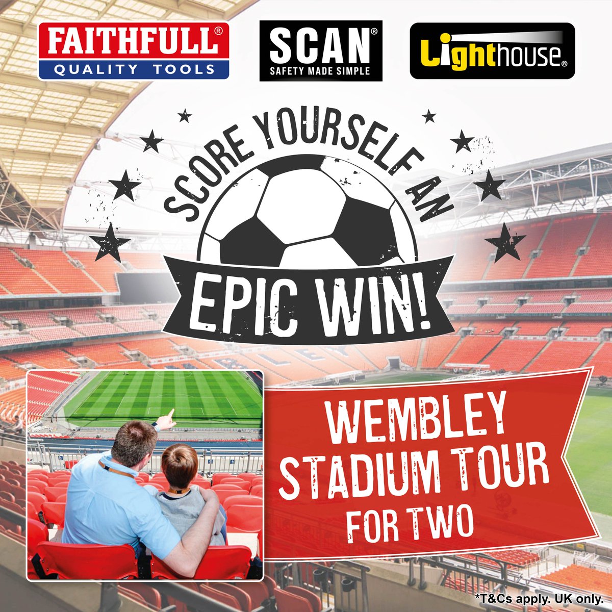 Faithfull_Tools's tweet photo. We heard that a bit of #football kicked off today 😉 so to #celebrate, it's #competition time!

🎉 #WIN 🎉
A #WEMBLEY TOUR 🏟️
#WorldCup football ⚽
Goodies from Faithfull, @ScanSafety  &amp; @Lighthousetorch!*

✍️ Comment a ⚽
🎟️ Tag 2 friends
🗣️ Retweet
BONUS ENTRIES
✅ Follow all 3 https://t.co/M3SgabZNKU