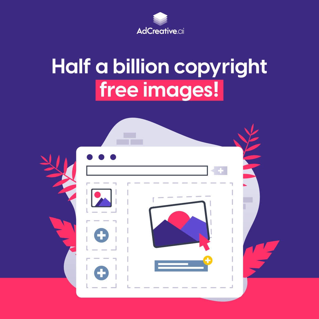 AdCreativeai's tweet photo. π‘ Did you know that we have nearly half a billion copyright-free images for you on our Image Search Engine?
#AdCreativeai #Imagesearch #Copyrightfreeimages https://t.co/W4PJuI9shV