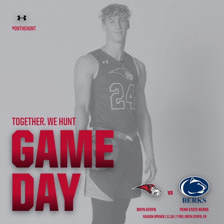 🦁Season Opener🦁

🆚: <a href="/BerksAthletics/">PSU Berks Athletics</a> •
⏰: 7pm
📍: Bryn Athyn, Pa •
💻: brynathynathletics.com/sports/2020/6/… •
📊: brynathynathletics.com/sidearmstats/m… •
📲: #OnTheHunt #D3hoops