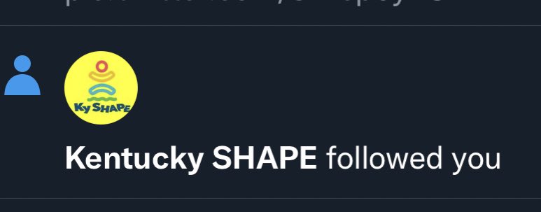 When you wake up and see <a href="/KY_SHAPE/">Kentucky SHAPE</a> now follows you 🥹🫶🏻🥰😬🤗🥳🥳🥳 #hype #heckyes