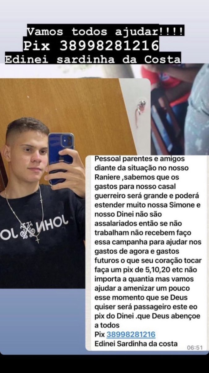 felipeemmelo's tweet photo. Quem puder compartilhar! Agradecemos muito 🙏🏻 https://t.co/leZxkPjFfk
