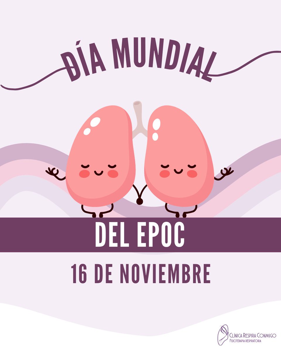 #DiaMundialdelaEPOC 🫁 
Esta enfermedad respiratoria afecta al 12% de la población mayor de 40 años, 📈en nuestro país y tiene una tasa de infradiagnóstico de alrededor del 80%📌.#rehabilitacionrespiratoria #epoc <a href="/separfisio/">SEPAR FISIOTERAPIA</a> <a href="/SociedadGRAP/">Sociedad GRAP</a>
<a href="/Rev_Neumocan/">Neumocan</a> <a href="/apepoc_es/">Asoc. Pacientes con EPOC</a> <a href="/Inmavinuesa1/">Inma Vinuesa</a>
