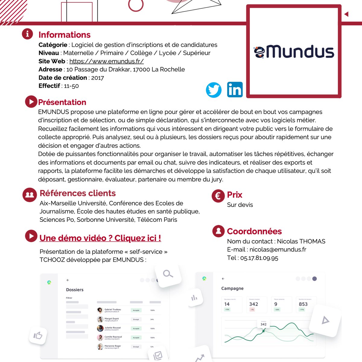 eMundus tweet media
