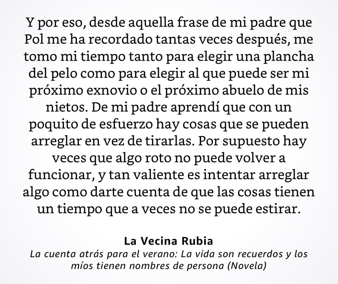 lavecinarubia's tweet image. Del libro «La cuenta atrás para el verano». ♥️