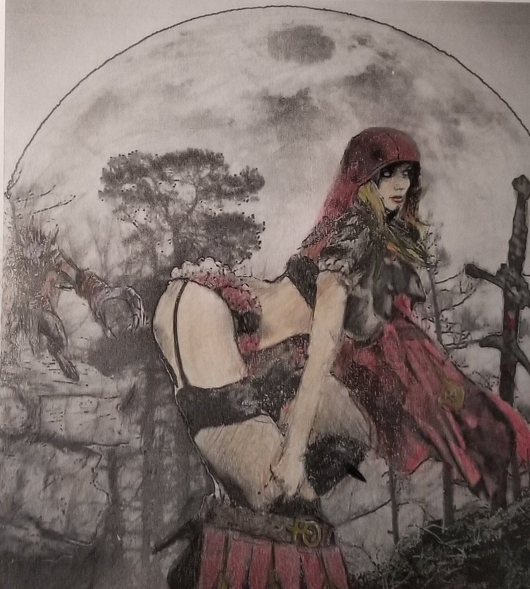 Prog420ress's tweet photo. @hazelshigh I've got your nostalgia right here!
Literally! I've been doodling Little Red Riding Hood! https://t.co/CWkXNeTmbo