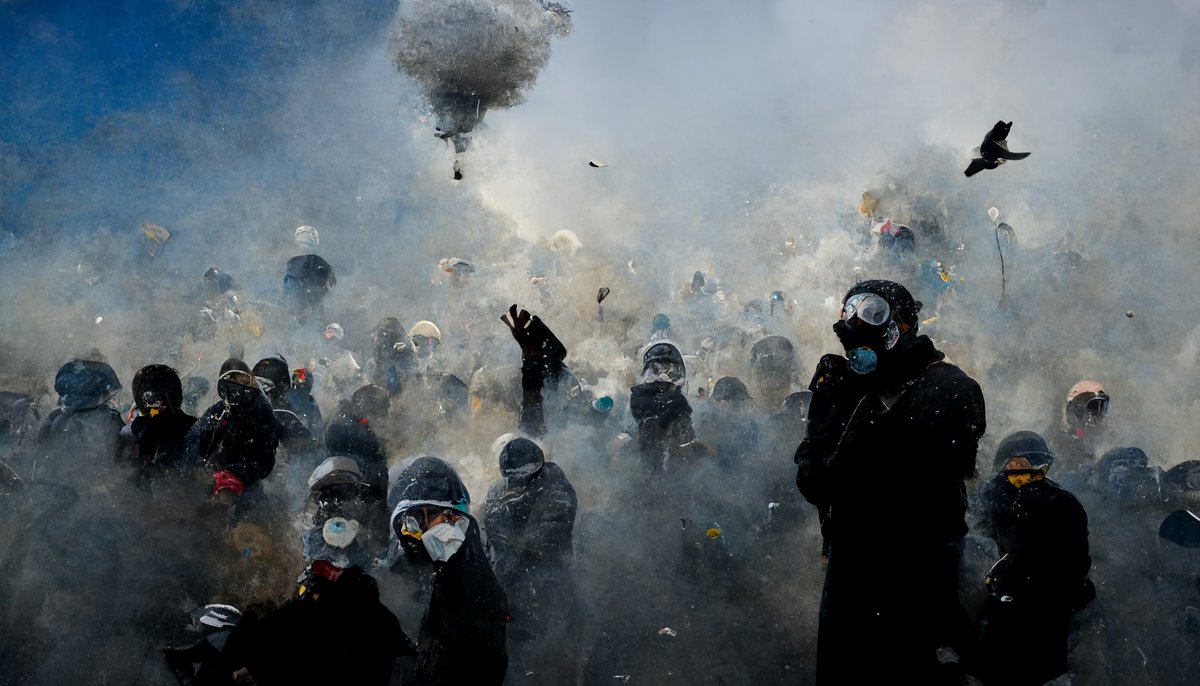 "In the air we couldn't breathe, we found each other" 

An experimental event dealing with the legacy of tear gas exposure in movements around the world.

Join @HiddenKeileon for 'Paradoxical Gasp' at <a href="/crypt_gallery/">The Crypt Gallery</a> on 17-20 Nov with @bloomsburyfest

eventbrite.co.uk/e/paradoxical-…