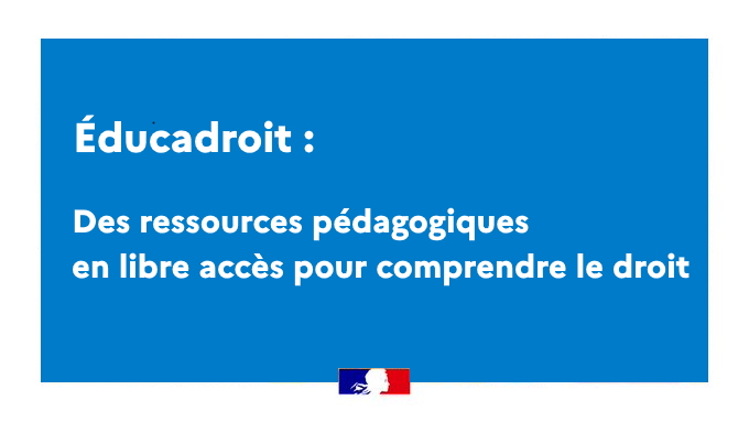 🔎 A l'approche de la journée internationale des droits de l'enfant, connaissez-vous Educadroit ? 
Dans un langage accessible, sont présentées les grandes règles de droit de notre société via des parcours pédagogiques pour les élèves (6/11 et +12 ans)
👉swll.to/VxFLD