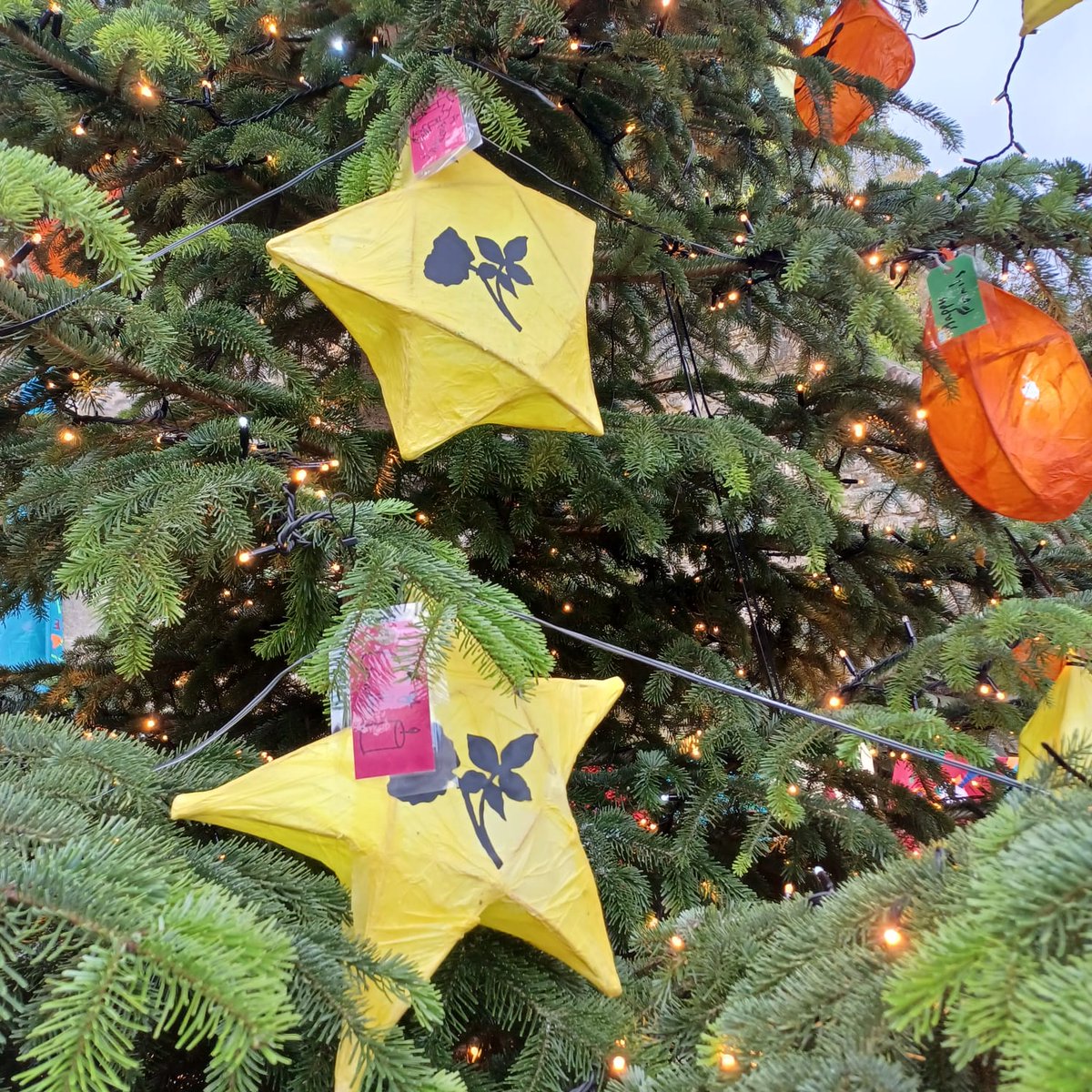 StandenNT's tweet image. Our Tree of Wishes is ready for visitors!🌟

Young people from local schools worked with Brighton artists @SameSkyBTN to make these beautiful #WilliamMorris inspired decorations. Each young person also added their own wish to the tree.

#addyourwish #wishingtree #standenkids