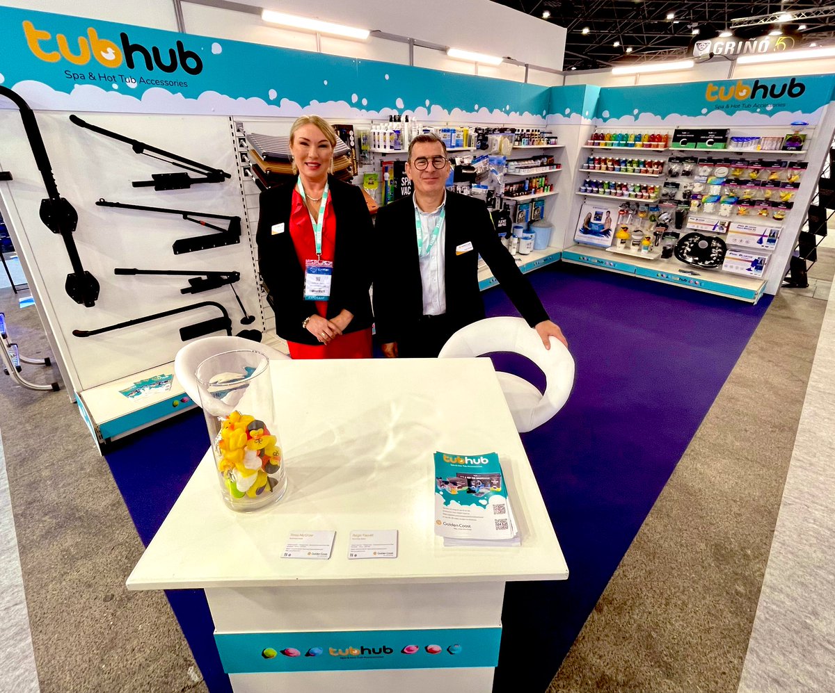 pool_and_spa_scene (@poolandspascene) on Twitter photo It was great to see Teres & Regis at the Piscine Global show, they’re showcasing the #tubhub range, check it out..
goldenc.com/category/produ…
#poolandspascene #swimmingpoolscene #pooltrade #poolretailers #spashowroom #TeamGC #hottub #rubberduck
<a href="/PiscineGlobal/">Piscine Global</a> <a href="/GoldenCoastLtd/">Golden Coast Ltd</a> It was great to see Teres & Regis at the Piscine Global show, they’re showcasing the #tubhub range, check it out..
goldenc.com/category/produ…
#poolandspascene #swimmingpoolscene #pooltrade #poolretailers #spashowroom #TeamGC #hottub #rubberduck
<a href="/PiscineGlobal/">Piscine Global</a> <a href="/GoldenCoastLtd/">Golden Coast Ltd</a>