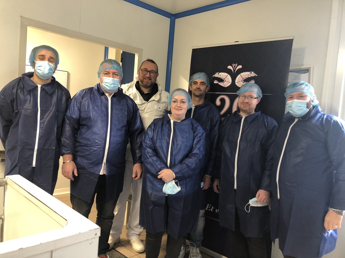 #Semaine de l’industrie: visite de l’entreprise Crusta C🦐 en partenariat avec Alliance Emploi pour 6 demandeurs d’emploi. Des recrutements à suivre👍.
Merci à Crusta C pour son accueil!