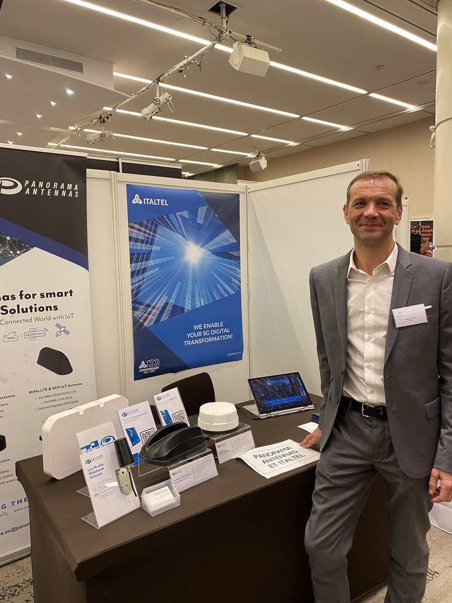 Our French colleagues Florence Michel, Abdellah Daki and Sébastien Charrier are at Colloque de l’Agurre right now: drop by booth 20 to meet them and talk about #5G &amp; #privatemobilenetworks!
<a href="/_AGURRE_/">AGURRE</a>