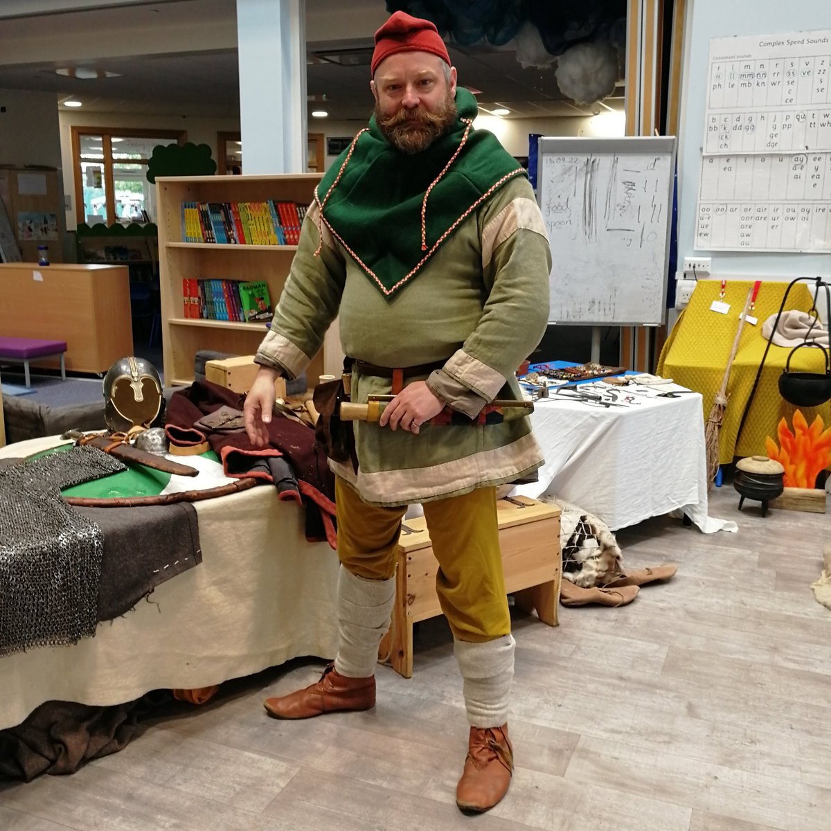 Re-enactment Rik - @historicechoes.bsky.social tweet media