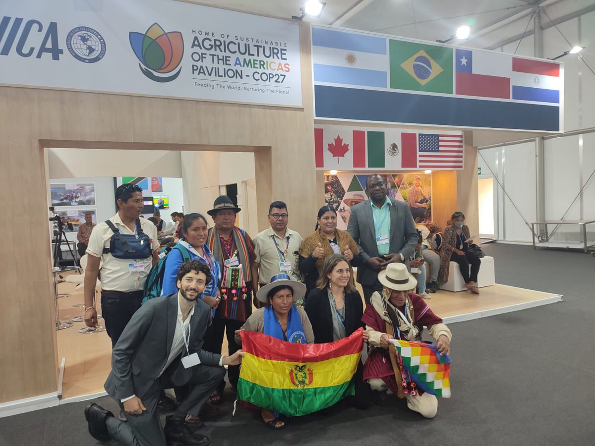Partnering with five of the leading small #farmer organizations in #Bolivia to assist them with digital marketing on Producers Market. Another great collaboration with <a href="/IICAnews/">IICA</a> and <a href="/ProducersTrust/">Producers Trust</a> to scale farmer impact. #COP27