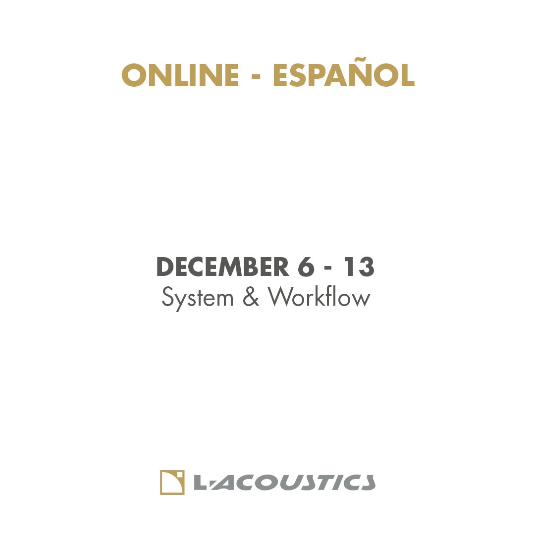 L_ACOUSTICS's tweet photo. It’s not too late to register for our final online #soundeducation sessions of 2022! Our trainees receive guidance from L-Acoustics experts with the latest sonic insights. Explore our December classes and upcoming courses in 2023 here: https://t.co/8zisSoaLz4 https://t.co/mSOWp5ZYXl