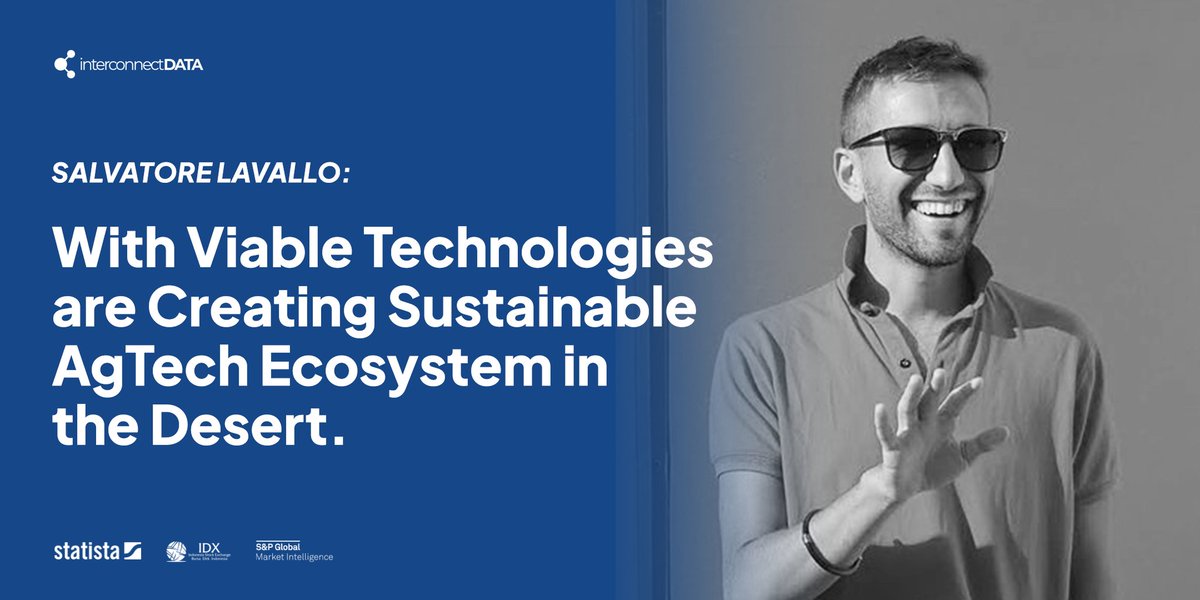 ICData's tweet photo. AgTech can improve productivity and ensure more consistent and higher quality output for farmers, through robotic systems, environmental sensors, aerial imaging, among other smart farming methods. #interconnectdata #professionalcareer #authenticnetworkwoldwide #desert https://t.co/ntbpzJkvJy