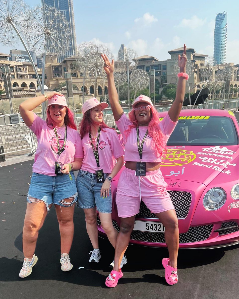 3000 miles 💨🎀🏁 @Gumball3000
Let’s go #PINKARMY