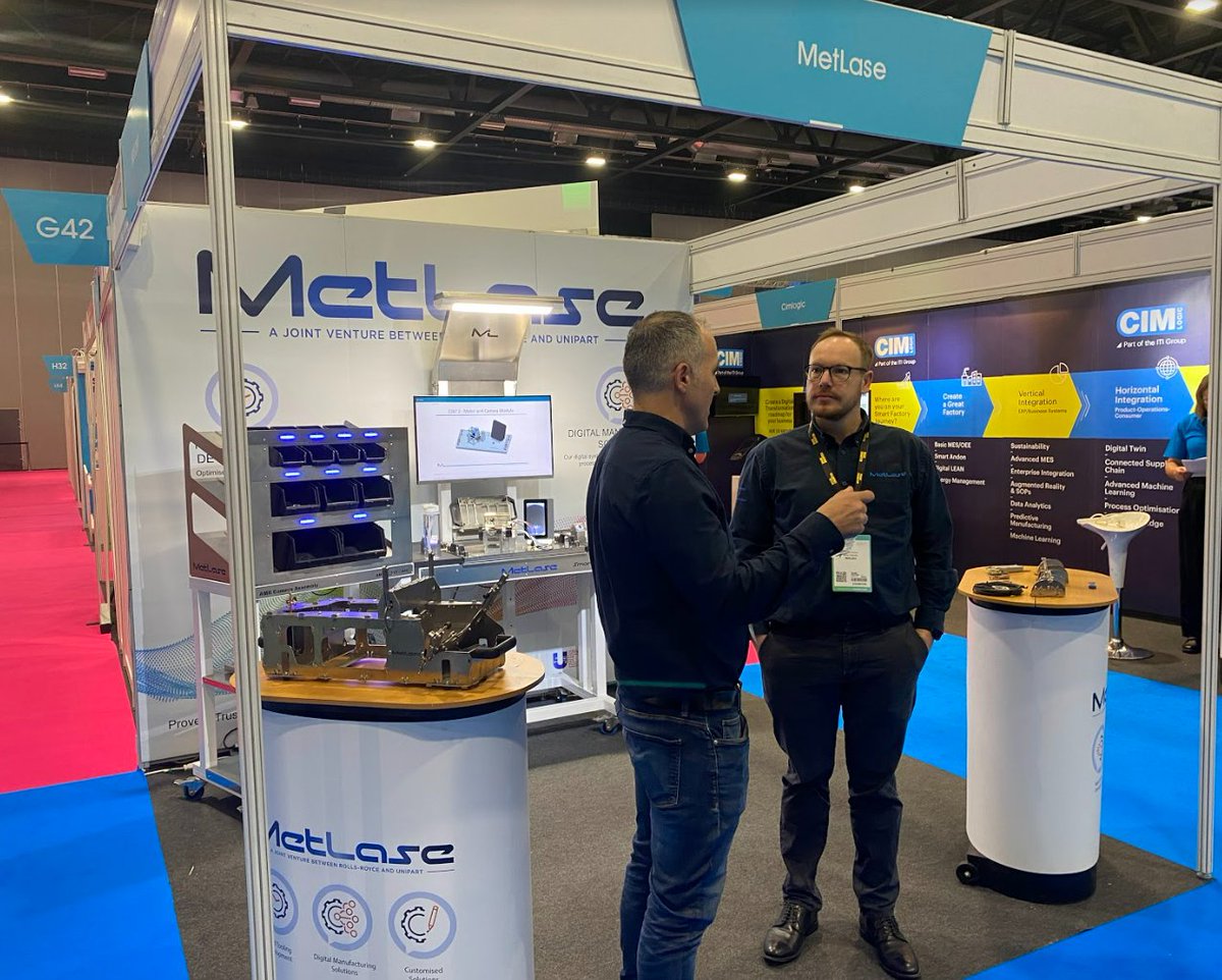 MetLase (@metlase) on Twitter photo A fantastic start to the day here at <a href="/TheManufacturer/">The Manufacturer</a> #smartfactoryexpo. Visit us on stand G42 to talk to our engineers about improving your #manufacturing process using our digital technology and see our SmartBench demonstrator.
#digitalmanufacturing #ukmfg #digitalsolutions A fantastic start to the day here at <a href="/TheManufacturer/">The Manufacturer</a> #smartfactoryexpo. Visit us on stand G42 to talk to our engineers about improving your #manufacturing process using our digital technology and see our SmartBench demonstrator.
#digitalmanufacturing #ukmfg #digitalsolutions