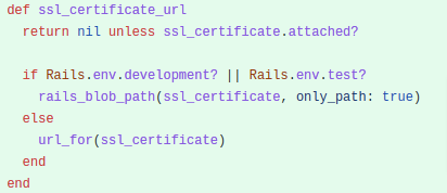 santattech's tweet image. #Rails7 #active_storage, you might encounter problem while using the local Disk as the storage, find a workaround. But since it's path, you have to include the url helpers in the class.
`include Rails.application.routes.url_helpers`
#rails #ror #rubyonrails
