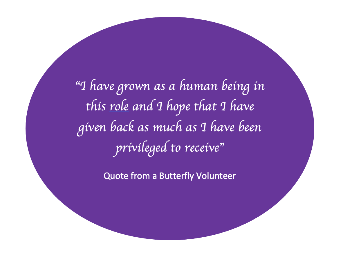 AnneRobsonTrust's tweet photo. If you're interested in 'growing as a human being' get in touch with these hospitals who will be recruiting #EOL/#ButterflyVolunteers soon....

@MTWnhs @RCHTWeCare @RotherhamNHS_FT @MKHospital @uhbtrust @WestMidHospital 

@cazzas @JCorscaden https://t.co/F30nsp86Ke