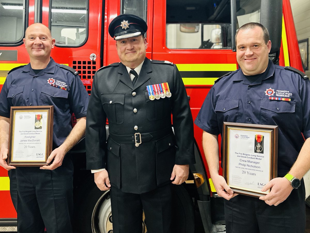 Romsey Fire Station (@romsey33) on Twitter photo Last night we had the pleasure of congratulating Ff Phil NICHOLSON & Ff Jim MACDONALD on receiving their 20 year long service medals , presented to them by Assistant Director of Operations <a href="/tasker_dan/">Dan Tasker</a> Last night we had the pleasure of congratulating Ff Phil NICHOLSON & Ff Jim MACDONALD on receiving their 20 year long service medals , presented to them by Assistant Director of Operations <a href="/tasker_dan/">Dan Tasker</a>