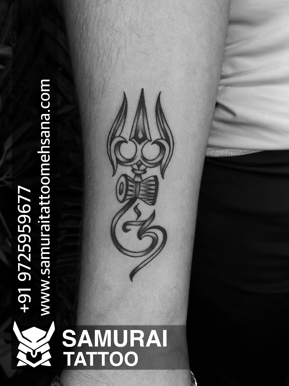 Premium Vector  Trishul tattoos