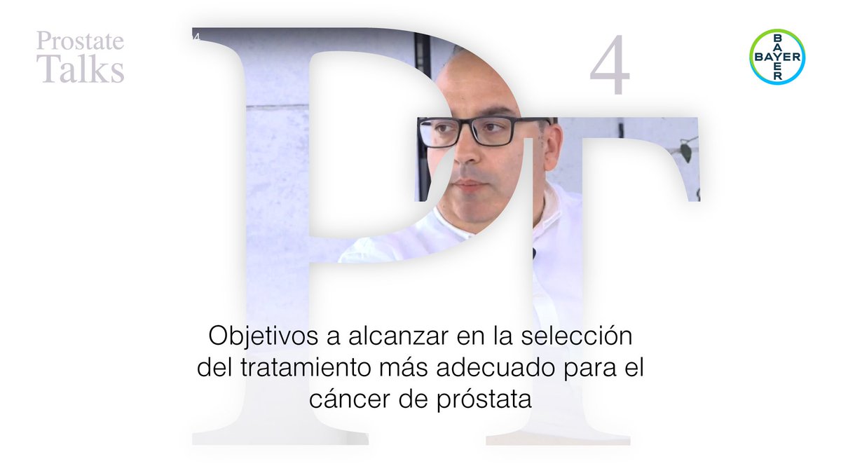 BayerEspana's tweet photo. #BayerMovember En cáncer de próstata, ¿cuáles son los objetivos a alcanzar en la selección del tratamiento más adecuado? Es el tema que centra el debate de hoy de #ProstateTalks.
https://t.co/NyEUSoRibd https://t.co/C0fI9QhTE4