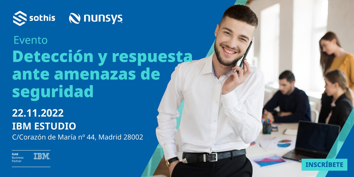 Sé ciberresiliente ✅ Detecta y responde a las amenazas de #seguridad y asegura la integridad de tu negocio ¡Inscríbete y descúbrelo!

🛡  Te contamos todo sobre la #tecnologíaIBM QRadar y el servicio de seguridad que utilizamos

sothis.tech/sothisconnect/…

#KeepGrowing #IBM
