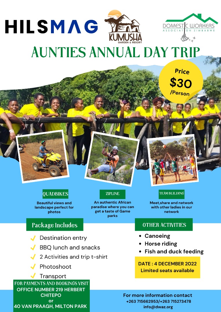 Come and join us! 

Aunties annual day trip