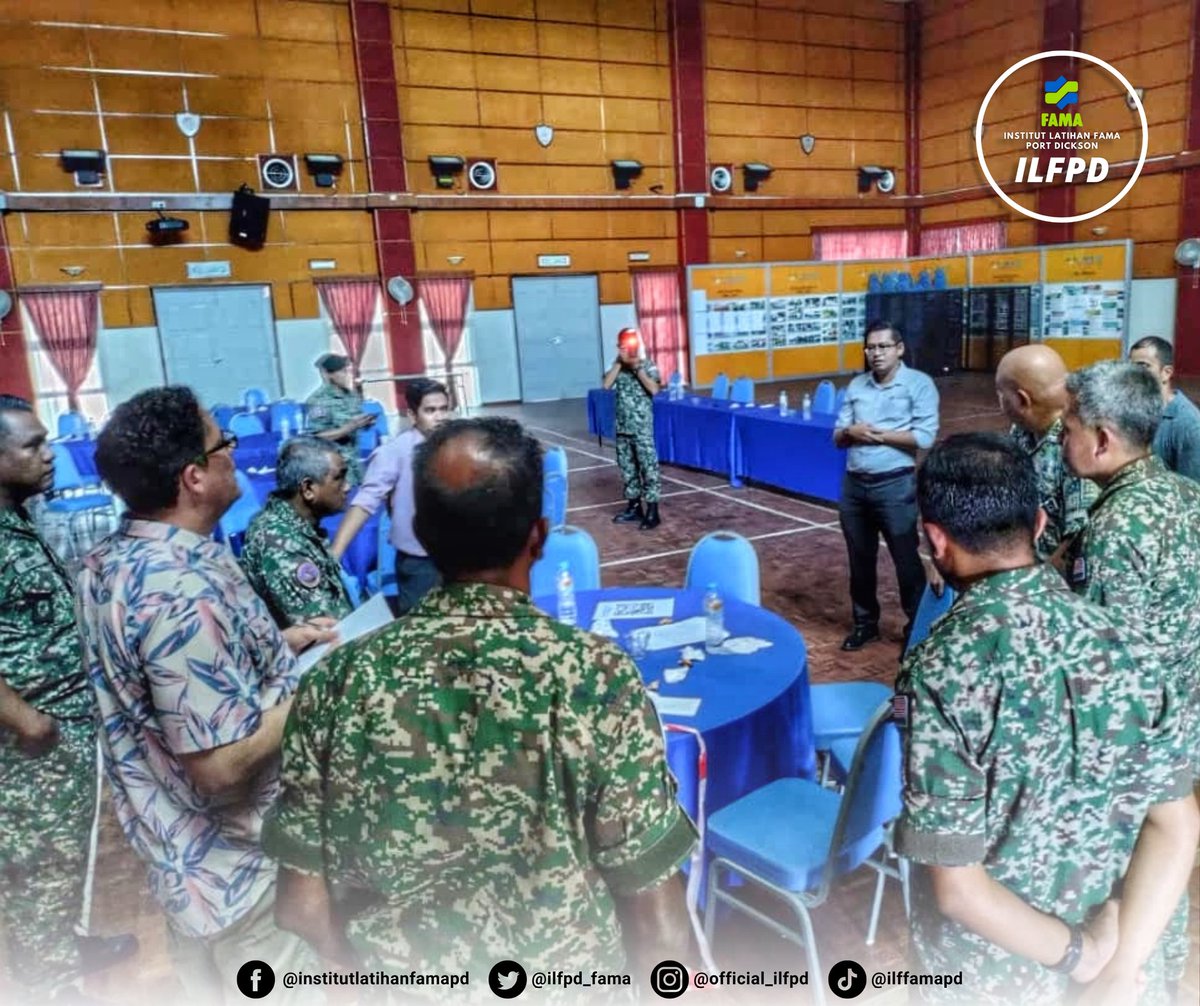 ilfpd_fama's tweet photo. 16 November 2022 (RABU)

ILFPD telah menerima lawatan khas daripada Angkatan Tentera Malaysia (ATM) bersama US Army. Lawatan ini bertujuan sebagai perancangan awal bagi meninjau kawasan serta kemudahan fasiliti untuk menganjurkan program latihan yang diadakan pada tahun 2023. https://t.co/sRWD6h6bzi
