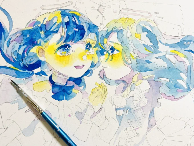もっともっと書き込む… 