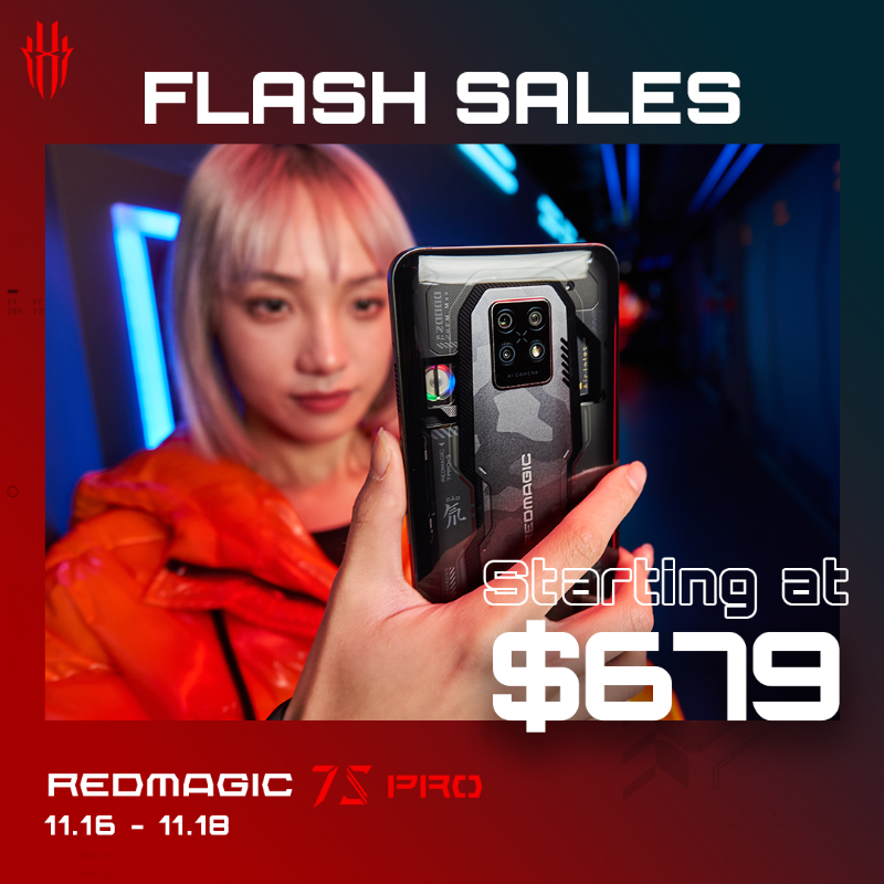redmagicgaming's tweet photo. First round of #flashsales has begun! Stock is limited so act fast!
#REDMAGIC7: $539
#REDMAGIC7Pro: $679
#REDMAGIC7SPro: $679
https://t.co/LOspmaFlDg