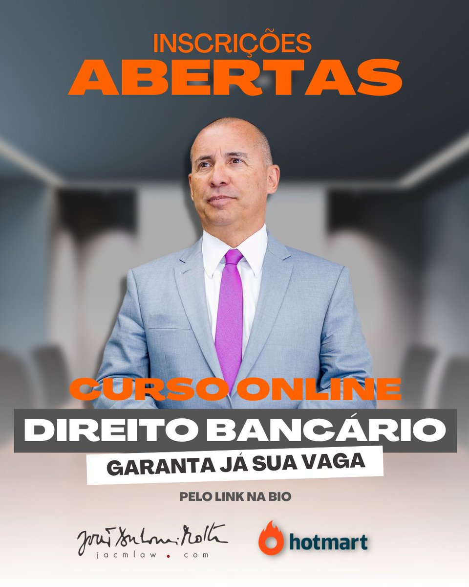 jacmlaw's tweet photo. Neste curso tratamos de temas recorrentes quanto a tais práticas. Se você é advogado ou operador no mercado financeiro não deixe de adquirir o curso e leve de maneira GRATUITA o e-book exclusivo “Os Bancos Continuam no Banco dos Réus".
https://t.co/pTuQznjOv1
#direito #hotmart https://t.co/84RSvVa3k0