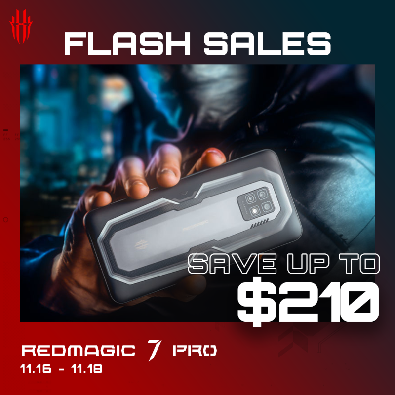 redmagicgaming's tweet photo. First round of #flashsales has begun! Stock is limited so act fast!
#REDMAGIC7: $539
#REDMAGIC7Pro: $679
#REDMAGIC7SPro: $679
https://t.co/LOspmaFlDg